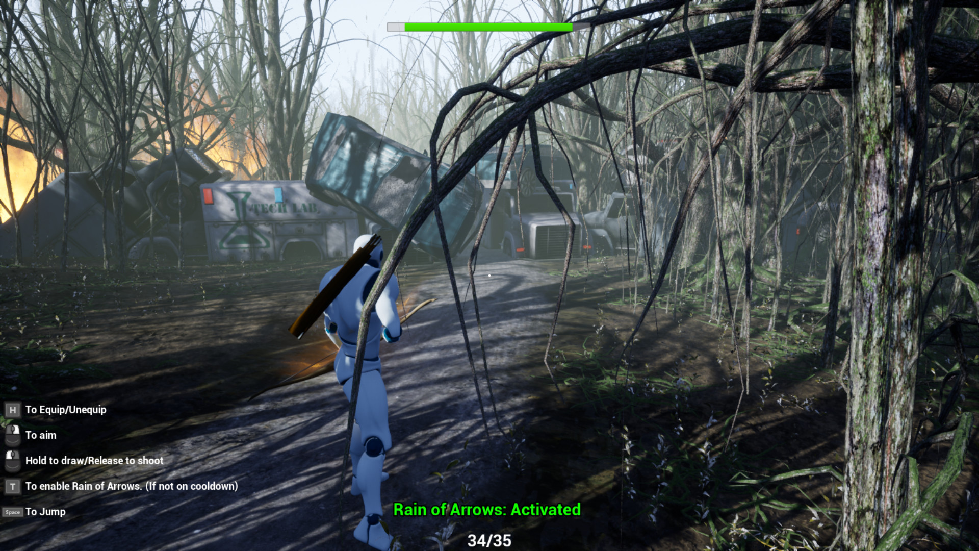 How to Make Arrows in the Forest