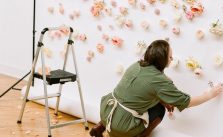 How to Make a Flower Wall