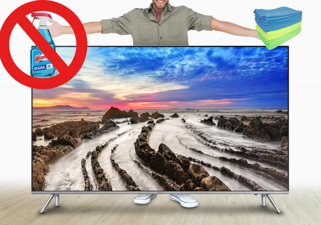 How to Clean a TV Screen?