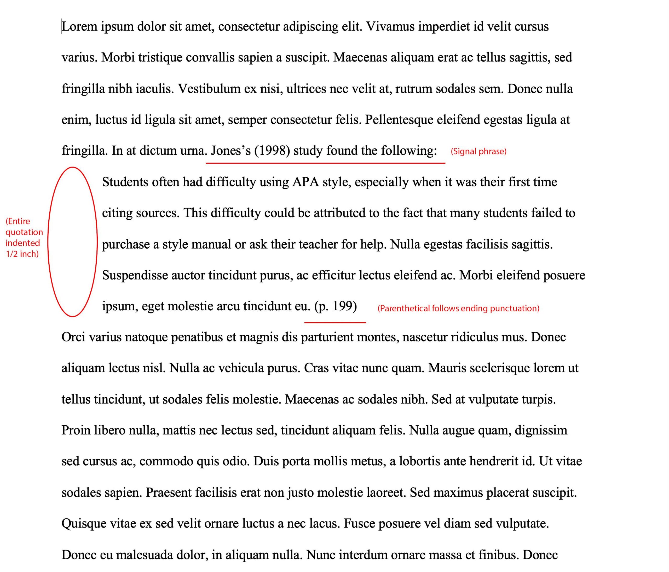 How to Do in Text Citations in APA