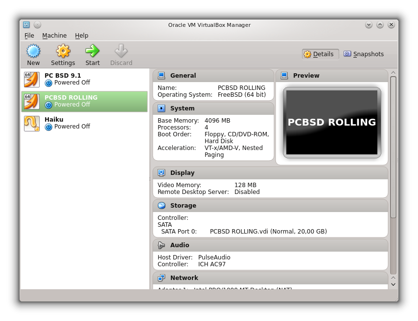 VirtualBox