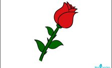 How to Draw a Rose With Colored Pencil