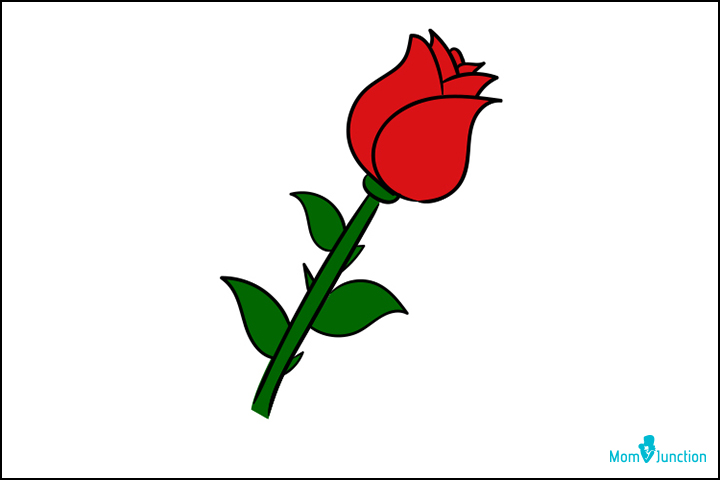 How to Draw a Rose With Colored Pencil